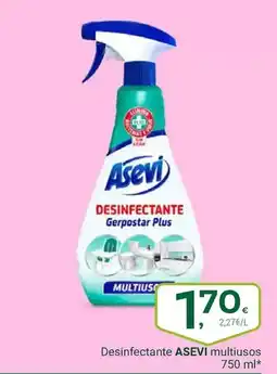 Supermercados Dani ASEVI Desinfectante multiusos oferta