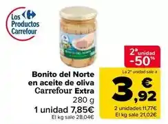 Carrefour Market Carrefour - bonito del norte en aceite de oliva extra oferta