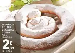 E.Leclerc Ensaimada rellena de cabello de ángel oferta