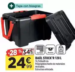 Centrakor Baul stock'r 120 l oferta