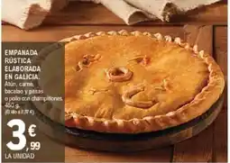 E.Leclerc Empanada rústica elaborada en galicia oferta