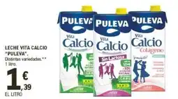 E.Leclerc PULEVA Leche vita calcio oferta