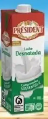 E.Leclerc PRÉSIDENT Leche desnatada. oferta