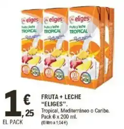 E.Leclerc IFA ELIGES Fruta + leche oferta