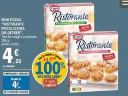 E.Leclerc DR. OETKER Mini pizzas ristorante piccolissima oferta