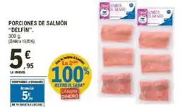 E.Leclerc DELFIN Porciones de salmón oferta