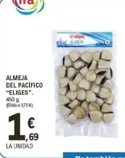 E.Leclerc IFA ELIGES Almeja del pacífico oferta