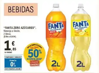 E.Leclerc FANTA Zero azúcares oferta