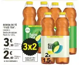 E.Leclerc FUZE TEA Bebida de té oferta