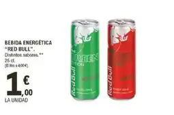 E.Leclerc RED BULL Bebida energética oferta