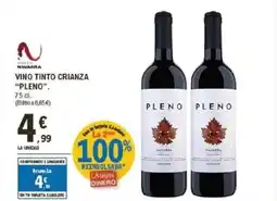 E.Leclerc PLENO Vino tinto crianza oferta