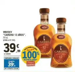 E.Leclerc CARDHU Whisky 12 años" oferta