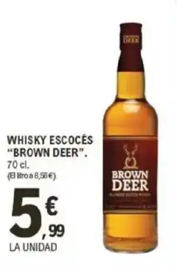 E.Leclerc BROWN DEER Whisky escocés oferta