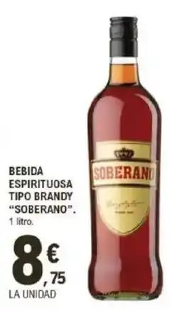E.Leclerc SOBERANO Bebida espirituosa tipo brandy oferta
