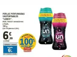 E.Leclerc LENOR Perlas perfumadas unstoppables oferta