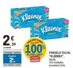 E.Leclerc KLEENEX Pañuelo facial oferta