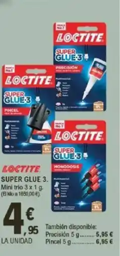 E.Leclerc LOCTITE Super glue-3 oferta