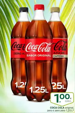 Supermercados Dani COCA COLA original, zero o zero zero oferta