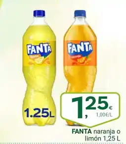 Supermercados Dani FANTA naranja o limón oferta