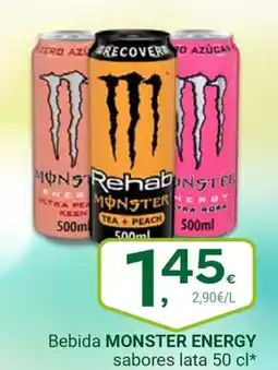Supermercados Dani MONSTER Bebida energy sabores oferta