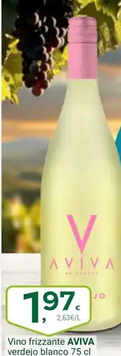 Supermercados Dani AVIVA Vino frizzante verdejo blanco oferta