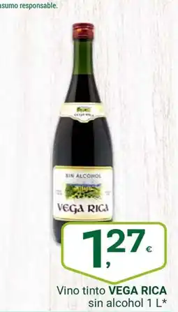 Supermercados Dani VEGA RICA Vino tinto sin alcohol oferta