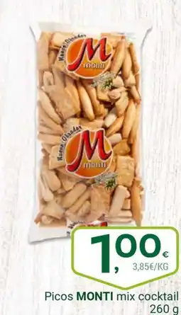 Supermercados Dani MONTI Picos mix cocktail oferta