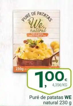 Supermercados Dani WE Puré de patatas natural oferta