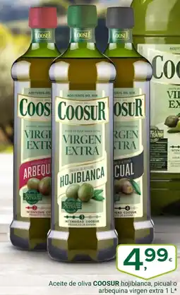 Supermercados Dani COOSUR Aceite de oliva hojiblanca, picual o arbequina virgen extra oferta