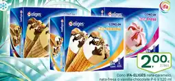 Supermercados Dani IFA-ELIGES Cono nata-caramelo, nata-fresa o vainilla-chocolate oferta