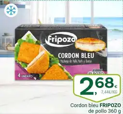 Supermercados Dani FRIPOZO Cordon bleu de pollo oferta