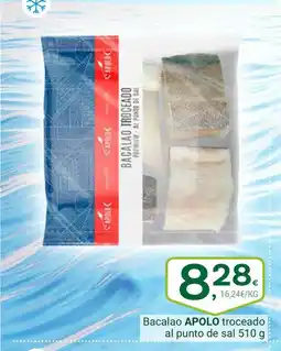 Supermercados Dani APOLO Bacalao troceado al punto de sal oferta