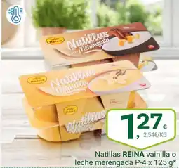 Supermercados Dani REINA Natillas vainilla o leche merengada oferta