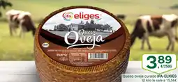 Supermercados Dani IFA-ELIGES Queso oveja curado oferta