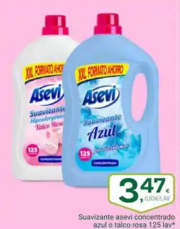 Supermercados Dani ASEVI Suavizante asevi concentrado azul o talco rosa 125 lav oferta