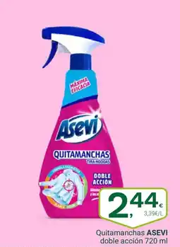Supermercados Dani ASEVI Quitamanchas doble acción oferta