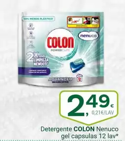 Supermercados Dani COLON Detergente Nenuco gel capsulas 12 lav oferta