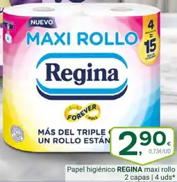 Supermercados Dani REGINA Papel higiénico maxi rollo 2 capas oferta