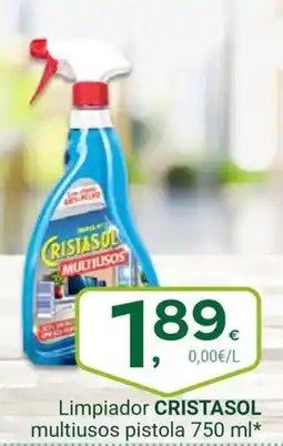 Supermercados Dani CRISTASOL Limpiador multiusos pistola oferta