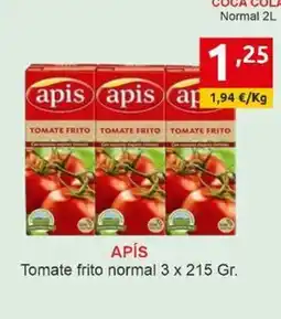 Supermercados Extremadura APÍS Tomate frito normal oferta