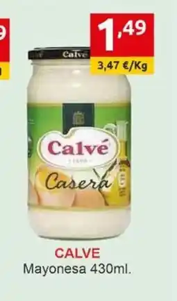 Supermercados Extremadura CALVE Mayonesa oferta