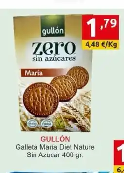 Supermercados Extremadura GULLÓN Galleta María Diet Nature Sin Azucar oferta
