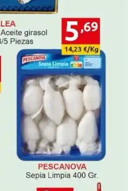 Supermercados Extremadura PESCANOVA Sepia Limpia oferta