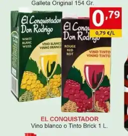 Supermercados Extremadura EL CONQUISTADOR Vino blanco o Tinto Brick oferta
