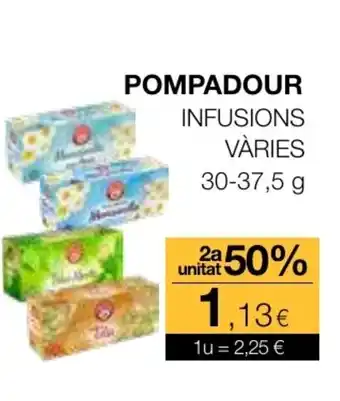 Plusfresc POMPADOUR Infusions vàries oferta