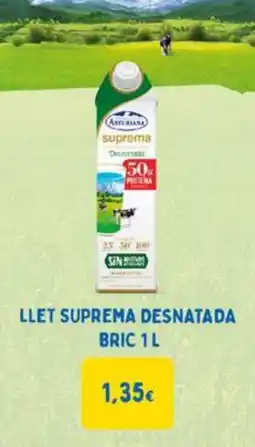 Plusfresc Llet suprema desnatada bric oferta