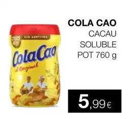 Plusfresc COLA CAO Cacau soluble pot oferta