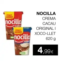 Plusfresc NOCILLA Crema cacau original i xoco-llet oferta