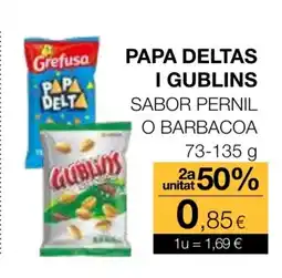 Plusfresc PAPA DELTAS I GUBLINS Sabor pernil o barbacoa oferta