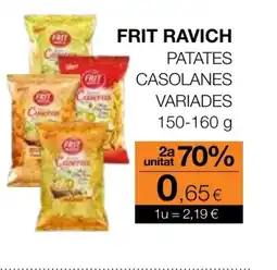 Plusfresc FRIT RAVICH Patates casolanes variades oferta